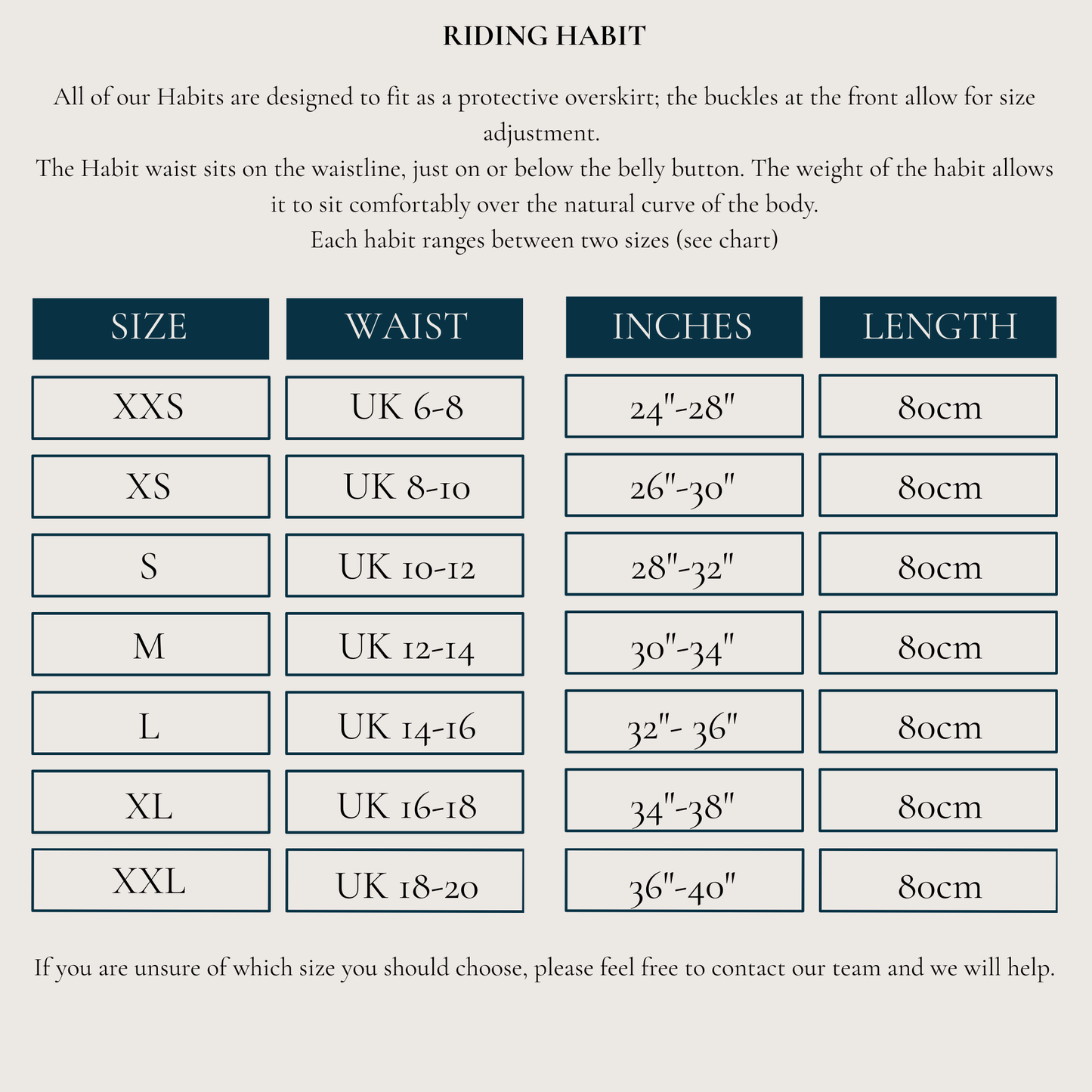 The Isabella - Riding Habit